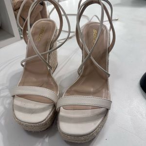 Soda sandal wedges